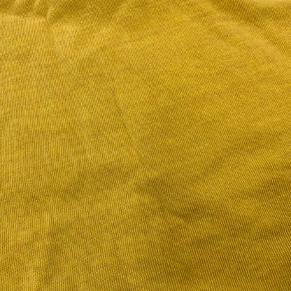 【中古品】【メンズ】 CHALLENGER チャレンジャー PIGMENT C PATCH S/S TEE ピグメント Cパッチ 半袖Tシャツ 142-260803-as-06-izu サイズ：L カラー：イエロー 万代Net店