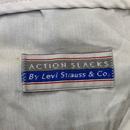 【中古品】【メンズ】 Levi's リーバイス ACTION SLACKS SLACKS PANTS アクションスラックス スラックスパンツ 157-260803-as-09-izu サイズ：34×29 カラー：ブラック 万代Net店