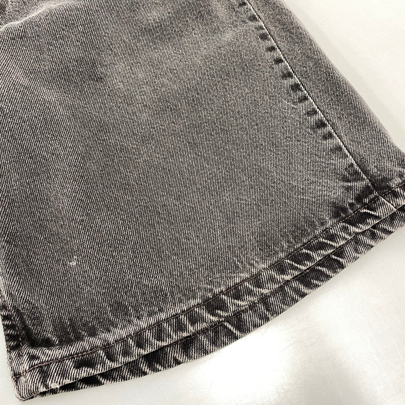 【中古品】【メンズ】 LEVI'S リーバイス 35550-1865 USA製 99年製 刻印513 RELAXED FIT リラックスド フィット 550 DENIM HALF PANTS デニム ハーフ パンツ ボトムス ズボン 157-260731-cs-07-izu サイズ：W36 カラー：ブラック 万代Net店