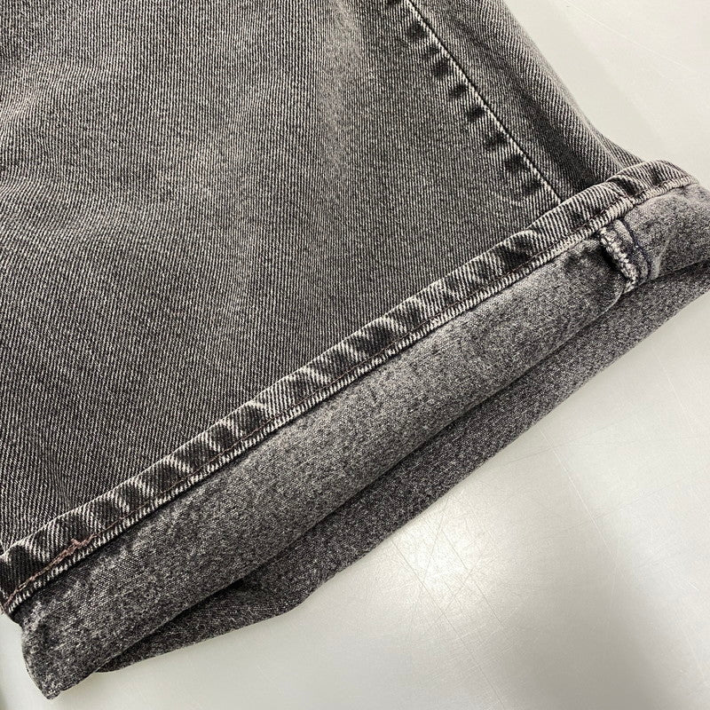 【中古品】【メンズ】 LEVI'S リーバイス 35550-1865 USA製 99年製 刻印513 RELAXED FIT リラックスド フィット 550 DENIM HALF PANTS デニム ハーフ パンツ ボトムス ズボン 157-260731-cs-07-izu サイズ：W36 カラー：ブラック 万代Net店