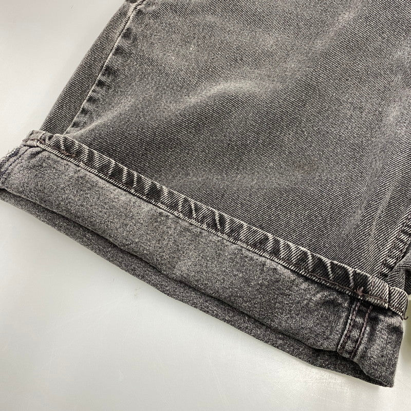 【中古品】【メンズ】 LEVI'S リーバイス 35550-1865 USA製 99年製 刻印513 RELAXED FIT リラックスド フィット 550 DENIM HALF PANTS デニム ハーフ パンツ ボトムス ズボン 157-260731-cs-07-izu サイズ：W36 カラー：ブラック 万代Net店
