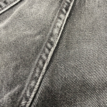 【中古品】【メンズ】 LEVI'S リーバイス 35550-1865 USA製 99年製 刻印513 RELAXED FIT リラックスド フィット 550 DENIM HALF PANTS デニム ハーフ パンツ ボトムス ズボン 157-260731-cs-07-izu サイズ：W36 カラー：ブラック 万代Net店