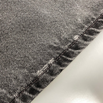 【中古品】【メンズ】 LEVI'S リーバイス 35550-1865 USA製 99年製 刻印513 RELAXED FIT リラックスド フィット 550 DENIM HALF PANTS デニム ハーフ パンツ ボトムス ズボン 157-260731-cs-07-izu サイズ：W36 カラー：ブラック 万代Net店