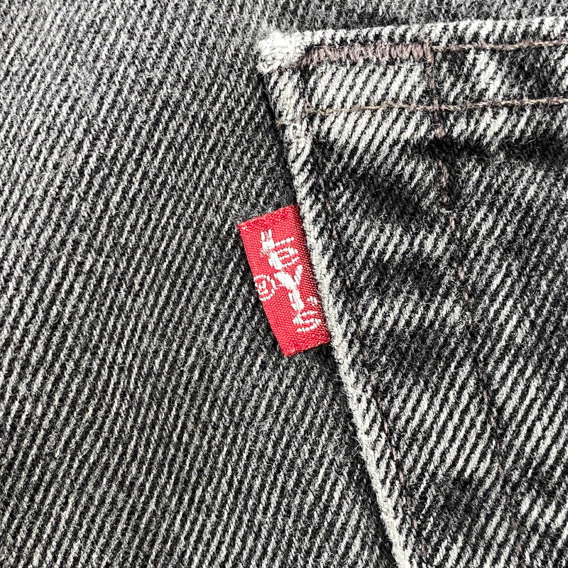 【中古品】【メンズ】 LEVI'S リーバイス 35550-1865 USA製 99年製 刻印513 RELAXED FIT リラックスド フィット 550 DENIM HALF PANTS デニム ハーフ パンツ ボトムス ズボン 157-260731-cs-07-izu サイズ：W36 カラー：ブラック 万代Net店
