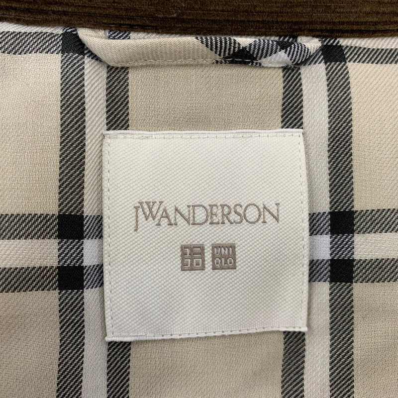 【中古品】【メンズ】 UNIQLO ユニクロ × JW ANDERSON JWアンダーソン 311-481347 パフテックユーティリティジャケット 147-260803-as-07-izu サイズ：L カラー：ブラウン 万代Net店