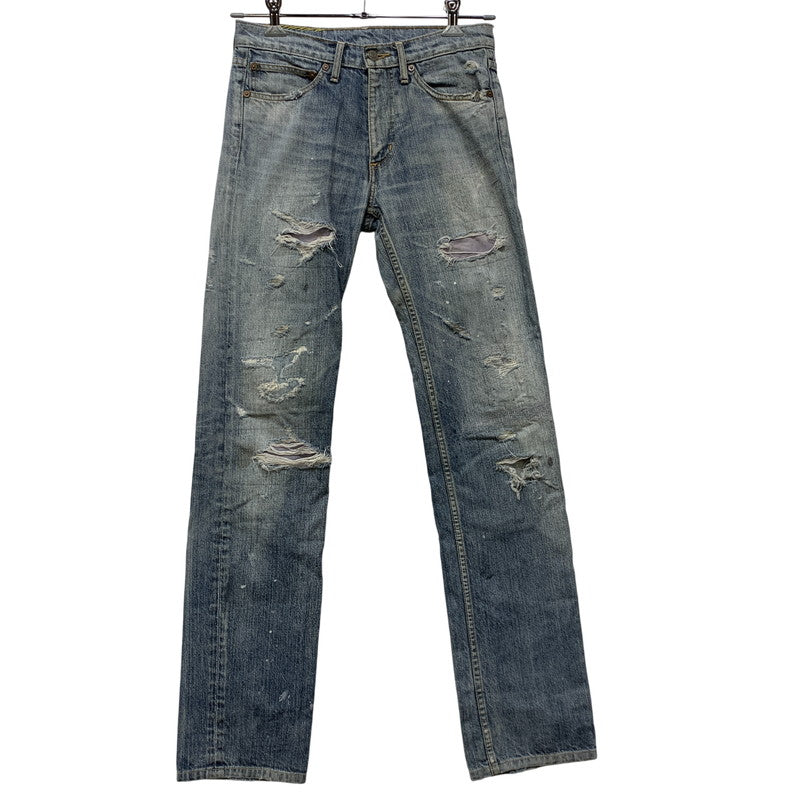 【中古品】【メンズ】 Ron Herman ロンハーマン DAMAGE DENIM PANTS 212060303-1079 ダメージ デニムパンツ ジーンズ 152-260802-as-22-izu サイズ：29 カラー：ライトインディゴ 万代Net店