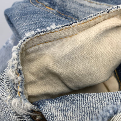 【中古品】【メンズ】 Ron Herman ロンハーマン DAMAGE DENIM PANTS 212060303-1079 ダメージ デニムパンツ ジーンズ 152-260802-as-22-izu サイズ：29 カラー：ライトインディゴ 万代Net店