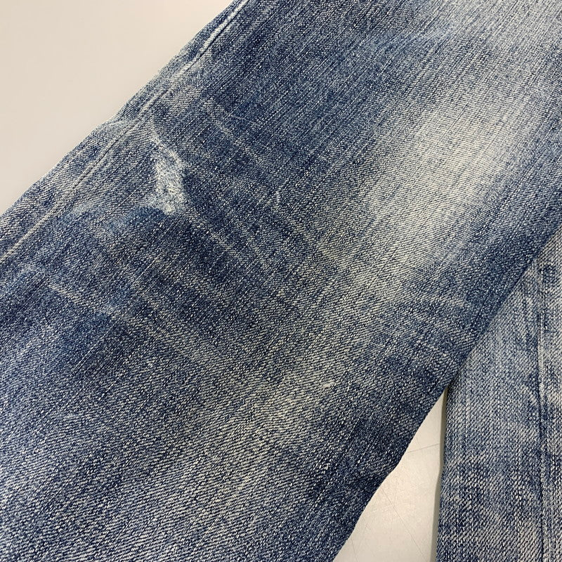 【中古品】【メンズ】 Ron Herman ロンハーマン DAMAGE DENIM PANTS 212060303-1079 ダメージ デニムパンツ ジーンズ 152-260802-as-22-izu サイズ：29 カラー：ライトインディゴ 万代Net店