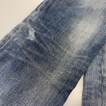 【中古品】【メンズ】 Ron Herman ロンハーマン DAMAGE DENIM PANTS 212060303-1079 ダメージ デニムパンツ ジーンズ 152-260802-as-22-izu サイズ：29 カラー：ライトインディゴ 万代Net店