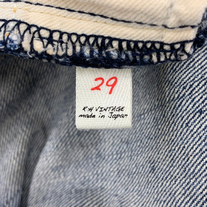 【中古品】【メンズ】 Ron Herman ロンハーマン DAMAGE DENIM PANTS 212060303-1079 ダメージ デニムパンツ ジーンズ 152-260802-as-22-izu サイズ：29 カラー：ライトインディゴ 万代Net店