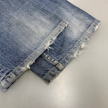 【中古品】【メンズ】 Ron Herman ロンハーマン DAMAGE DENIM PANTS 212060303-1079 ダメージ デニムパンツ ジーンズ 152-260802-as-22-izu サイズ：29 カラー：ライトインディゴ 万代Net店