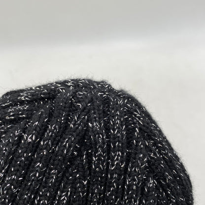 【中古品】【メンズ/レディース】 SUPREME シュプリーム 25SS OVERDYED BEANIE オーバー ダイ ビーニー ニットキャップ 帽子 185-260802-ya-12-izu サイズ：F カラー：METALLIC BLACK 万代Net店