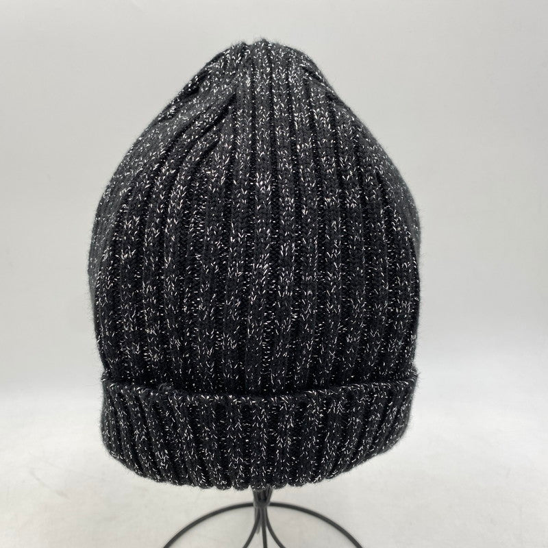 【中古品】【メンズ/レディース】 SUPREME シュプリーム 25SS OVERDYED BEANIE オーバー ダイ ビーニー ニットキャップ 帽子 185-260802-ya-12-izu サイズ：F カラー：METALLIC BLACK 万代Net店
