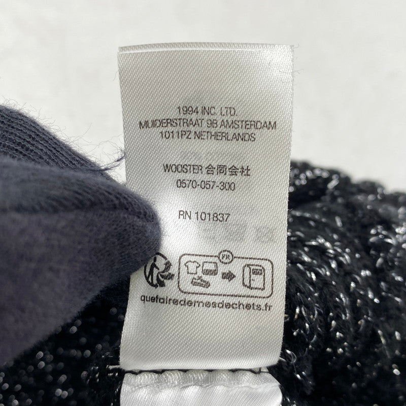 【中古品】【メンズ/レディース】 SUPREME シュプリーム 25SS OVERDYED BEANIE オーバー ダイ ビーニー ニットキャップ 帽子 185-260802-ya-12-izu サイズ：F カラー：METALLIC BLACK 万代Net店