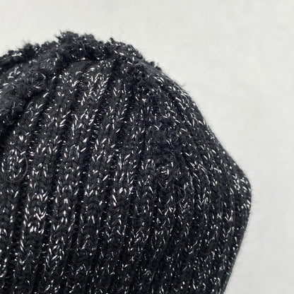 【中古品】【メンズ/レディース】 SUPREME シュプリーム 25SS OVERDYED BEANIE オーバー ダイ ビーニー ニットキャップ 帽子 185-260802-ya-12-izu サイズ：F カラー：METALLIC BLACK 万代Net店