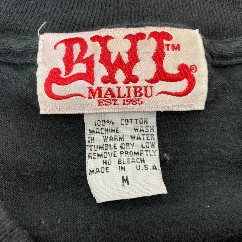 【中古品】【メンズ】 BILL WALL LEATHER ビルウォールレザー SKULL GRAPHIC S/S TEE スカル グラフィック 半袖Tシャツ USA製 145-260803-as-01-izu サイズ：M カラー：ブラック 万代Net店