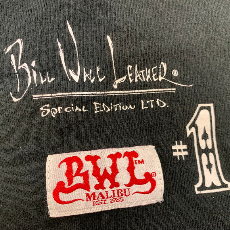 【中古品】【メンズ】 BILL WALL LEATHER ビルウォールレザー SKULL GRAPHIC S/S TEE スカル グラフィック 半袖Tシャツ USA製 145-260803-as-01-izu サイズ：M カラー：ブラック 万代Net店