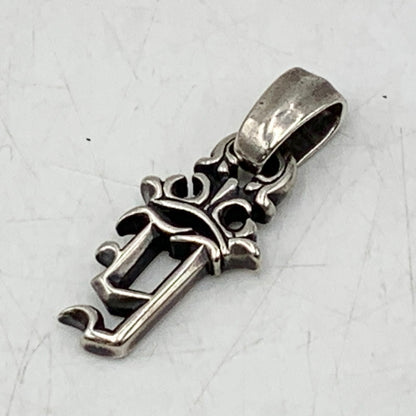 【中古品】【メンズ】 BILL WALL LEATHER ビルウォールレザー 925 Y INITIAL CROWN PENDANT TOP イニシャル Y クラウン ペンダントトップ アクセサリー 192-260731-yn-08-izu カラー：シルバー 万代Net店