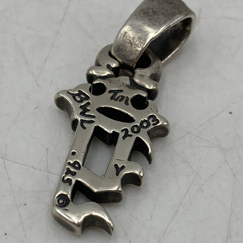 【中古品】【メンズ】 BILL WALL LEATHER ビルウォールレザー 925 Y INITIAL CROWN PENDANT TOP イニシャル Y クラウン ペンダントトップ アクセサリー 192-260731-yn-08-izu カラー：シルバー 万代Net店