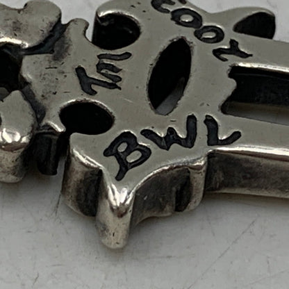 【中古品】【メンズ】 BILL WALL LEATHER ビルウォールレザー 925 Y INITIAL CROWN PENDANT TOP イニシャル Y クラウン ペンダントトップ アクセサリー 192-260731-yn-08-izu カラー：シルバー 万代Net店