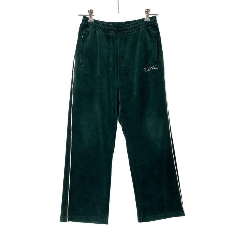 【中古品】【メンズ】 XLARGE×DEXFILMZ エクストララージ デックスフィルムズ 101244031015 VELOUR TRACK PANTS ベロア トラック パンツ ボトムス ズボン 153-260731-cs-09-izu サイズ：M カラー：グリーン 万代Net店