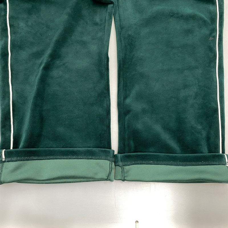 【中古品】【メンズ】 XLARGE×DEXFILMZ エクストララージ デックスフィルムズ 101244031015 VELOUR TRACK PANTS ベロア トラック パンツ ボトムス ズボン 153-260731-cs-09-izu サイズ：M カラー：グリーン 万代Net店
