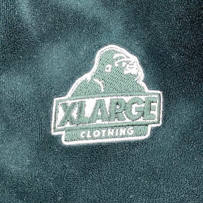 【中古品】【メンズ】 XLARGE×DEXFILMZ エクストララージ デックスフィルムズ 101244031015 VELOUR TRACK PANTS ベロア トラック パンツ ボトムス ズボン 153-260731-cs-09-izu サイズ：M カラー：グリーン 万代Net店