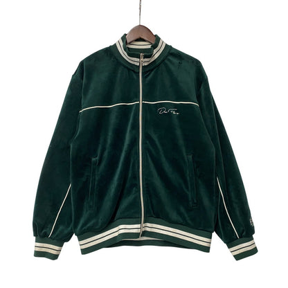【中古品】【メンズ】 XLARGE×DEXFILMZ エクストララージ デックスフィルムズ 101244021018 VELOUR TRACK JACKET ベロア トラック ジャケット アウター 142-260731-cs-08-izu サイズ：M カラー：グリーン 万代Net店