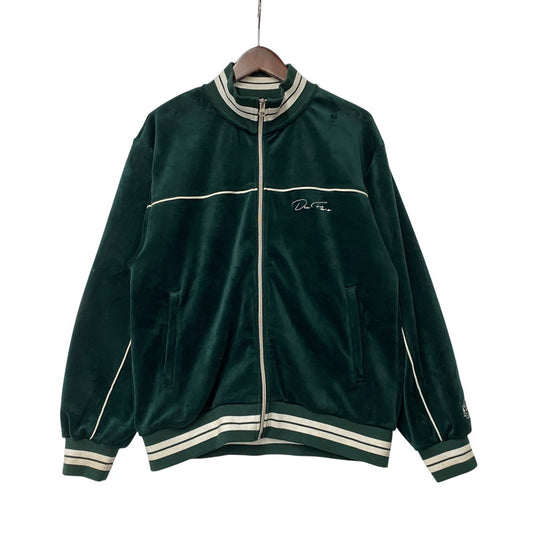 【中古品】【メンズ】 XLARGE×DEXFILMZ エクストララージ デックスフィルムズ 101244021018 VELOUR TRACK JACKET ベロア トラック ジャケット アウター 142-260731-cs-08-izu サイズ：M カラー：グリーン 万代Net店