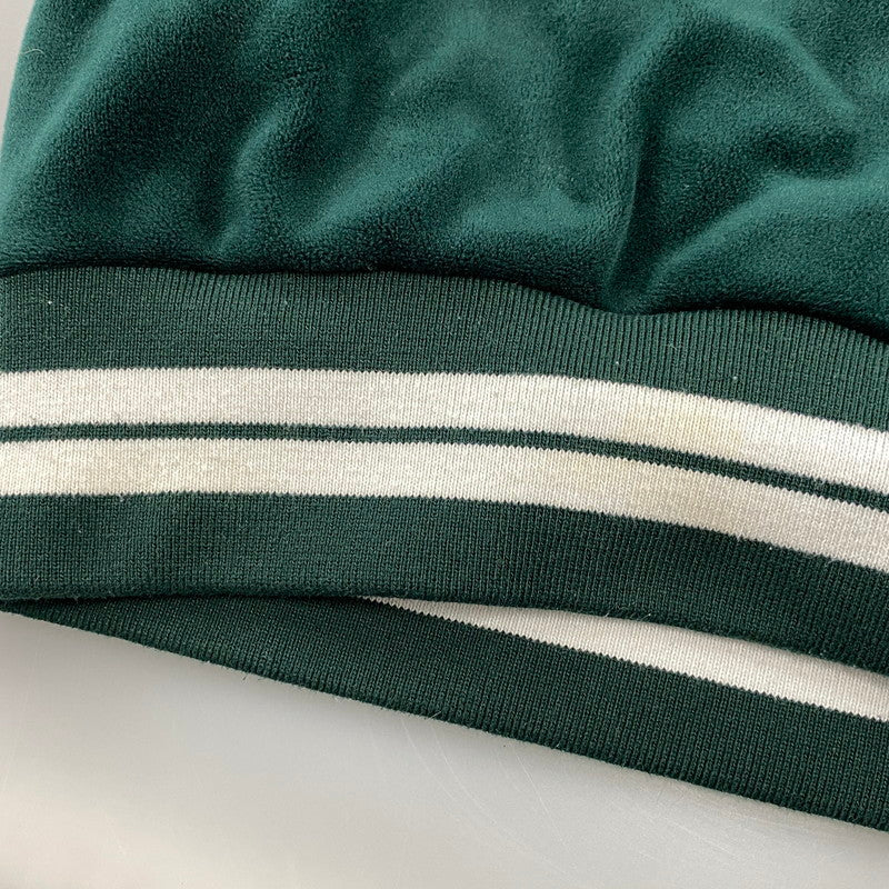 【中古品】【メンズ】 XLARGE×DEXFILMZ エクストララージ デックスフィルムズ 101244021018 VELOUR TRACK JACKET ベロア トラック ジャケット アウター 142-260731-cs-08-izu サイズ：M カラー：グリーン 万代Net店