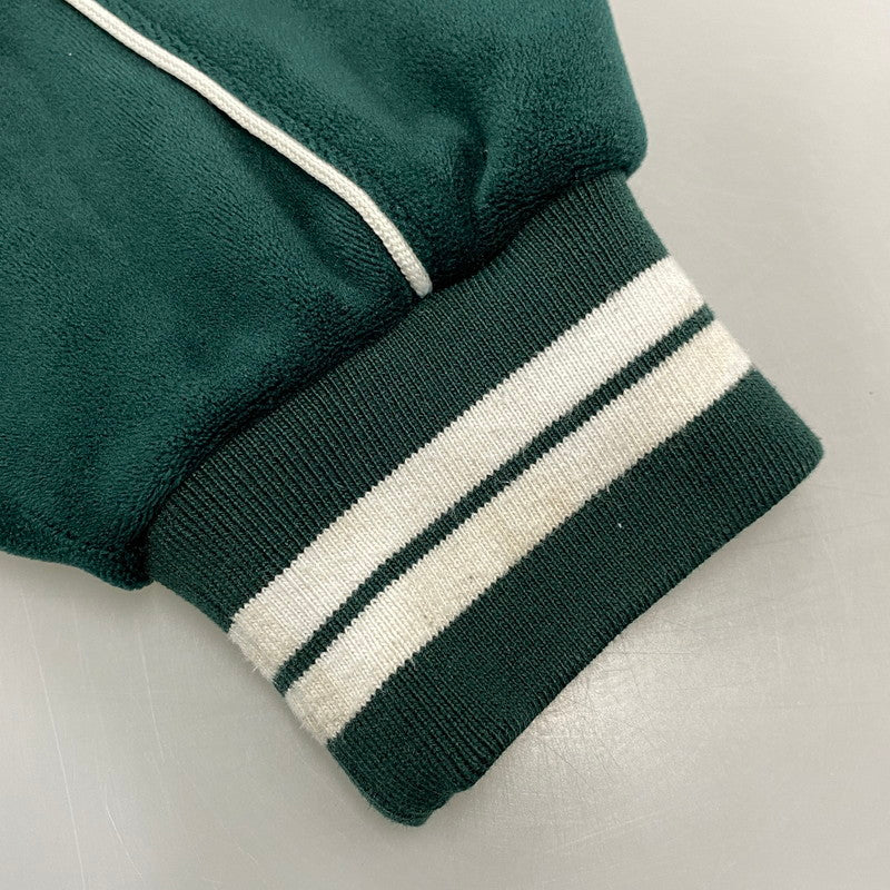 【中古品】【メンズ】 XLARGE×DEXFILMZ エクストララージ デックスフィルムズ 101244021018 VELOUR TRACK JACKET ベロア トラック ジャケット アウター 142-260731-cs-08-izu サイズ：M カラー：グリーン 万代Net店