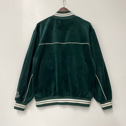 【中古品】【メンズ】 XLARGE×DEXFILMZ エクストララージ デックスフィルムズ 101244021018 VELOUR TRACK JACKET ベロア トラック ジャケット アウター 142-260731-cs-08-izu サイズ：M カラー：グリーン 万代Net店