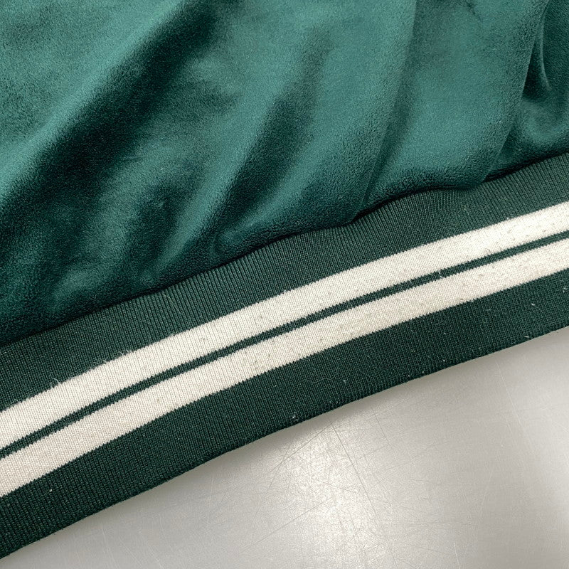 【中古品】【メンズ】 XLARGE×DEXFILMZ エクストララージ デックスフィルムズ 101244021018 VELOUR TRACK JACKET ベロア トラック ジャケット アウター 142-260731-cs-08-izu サイズ：M カラー：グリーン 万代Net店