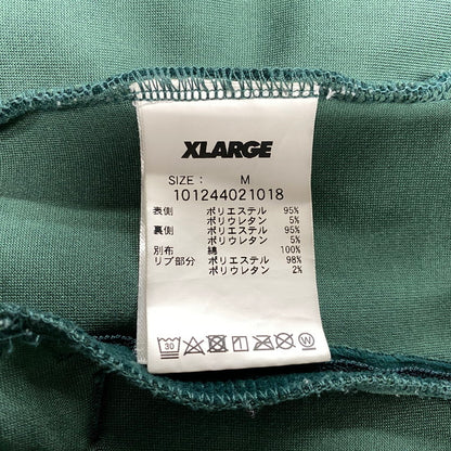 【中古品】【メンズ】 XLARGE×DEXFILMZ エクストララージ デックスフィルムズ 101244021018 VELOUR TRACK JACKET ベロア トラック ジャケット アウター 142-260731-cs-08-izu サイズ：M カラー：グリーン 万代Net店