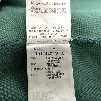 【中古品】【メンズ】 XLARGE×DEXFILMZ エクストララージ デックスフィルムズ 101244021018 VELOUR TRACK JACKET ベロア トラック ジャケット アウター 142-260731-cs-08-izu サイズ：M カラー：グリーン 万代Net店