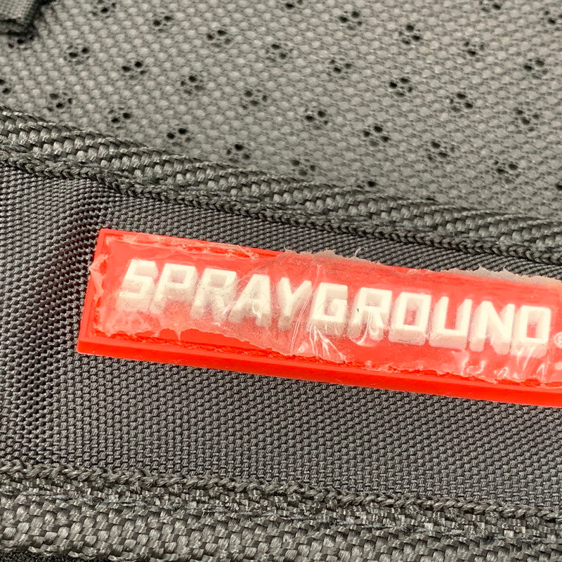 【現状渡し品】【メンズ/レディース】 SPRAYGROUND スプレイグランド DOUBLE CARGO SHARK CLEAR BACKPACK ダブル カーゴ シャーク クリア バックパック カバン 188-260731-yn-06-izu カラー：クリア×ブラック 万代Net店