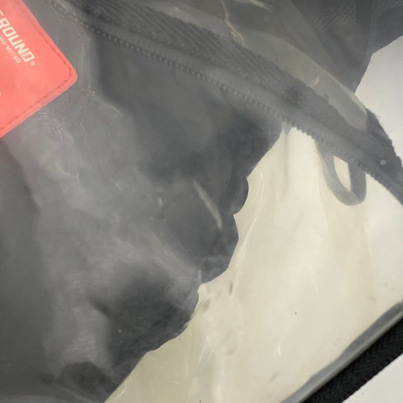 【現状渡し品】【メンズ/レディース】 SPRAYGROUND スプレイグランド DOUBLE CARGO SHARK CLEAR BACKPACK ダブル カーゴ シャーク クリア バックパック カバン 188-260731-yn-06-izu カラー：クリア×ブラック 万代Net店