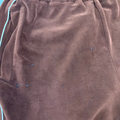 【中古品】【メンズ】 LOS ANGELES TERRITORY ロサンゼルス テリトリー VELOUR TRACK PANTS ベロアトラックパンツ 153-260802-as-23-izu サイズ：XL カラー：ブラウン系 万代Net店