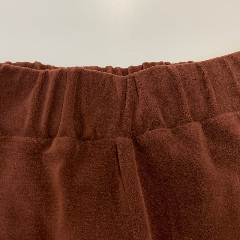 【中古品】【メンズ】 LOS ANGELES TERRITORY ロサンゼルス テリトリー VELOUR TRACK PANTS ベロアトラックパンツ 153-260802-as-23-izu サイズ：XL カラー：ブラウン系 万代Net店