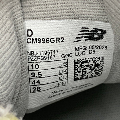 【中古品】【メンズ】 NEW BALANCE ニューバランス CM996GR2 996 NEW STANDARD ニュー スタンダード スニーカー シューズ 靴 162-260731-yn-05-izu サイズ：28cm カラー：グレー 万代Net店