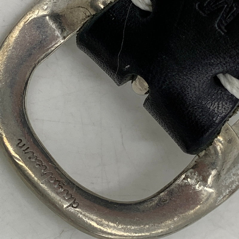 【中古品】【メンズ/レディース】 DAYDREAM SURF SHOP デイドリーム サーフ ショップ ROANO LEATHER BELT BY DECI ロアーノ レザー ベルト 205-260731-yn-07-izu サイズ：M カラー：ブラック 万代Net店