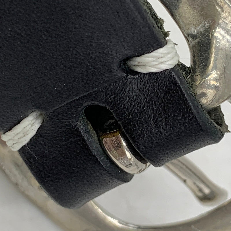【中古品】【メンズ/レディース】 DAYDREAM SURF SHOP デイドリーム サーフ ショップ ROANO LEATHER BELT BY DECI ロアーノ レザー ベルト 205-260731-yn-07-izu サイズ：M カラー：ブラック 万代Net店