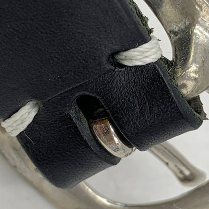 【中古品】【メンズ/レディース】 DAYDREAM SURF SHOP デイドリーム サーフ ショップ ROANO LEATHER BELT BY DECI ロアーノ レザー ベルト 205-260731-yn-07-izu サイズ：M カラー：ブラック 万代Net店