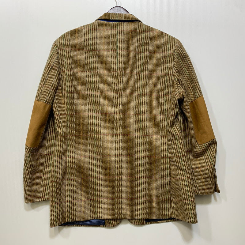 【中古品】【メンズ】 LAND'S END ランズエンド REID＆TAYLOR ELBOW PATCH WOOL 3B TAILORED JACKET リード＆テーラー エルボーパッチ テーラードジャケット 146-260802-as-20-izu カラー：ブラウン系 万代Net店