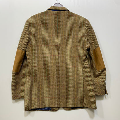 【中古品】【メンズ】 LAND'S END ランズエンド REID＆TAYLOR ELBOW PATCH WOOL 3B TAILORED JACKET リード＆テーラー エルボーパッチ テーラードジャケット 146-260802-as-20-izu カラー：ブラウン系 万代Net店
