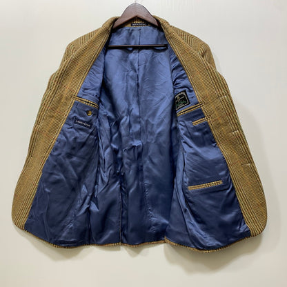 【中古品】【メンズ】 LAND'S END ランズエンド REID＆TAYLOR ELBOW PATCH WOOL 3B TAILORED JACKET リード＆テーラー エルボーパッチ テーラードジャケット 146-260802-as-20-izu カラー：ブラウン系 万代Net店