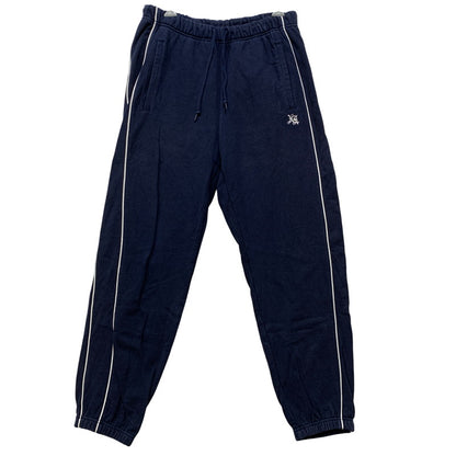 【中古品】【メンズ】 XLARGE エクストララージ EMBROIDERED LOGO PIPING SWEAT PANTS 101231031022 ロゴ パイピング スウェットパンツ 153-260802-as-21-izu サイズ：M カラー：ネイビー 万代Net店