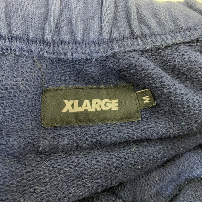 【中古品】【メンズ】 XLARGE エクストララージ EMBROIDERED LOGO PIPING SWEAT PANTS 101231031022 ロゴ パイピング スウェットパンツ 153-260802-as-21-izu サイズ：M カラー：ネイビー 万代Net店