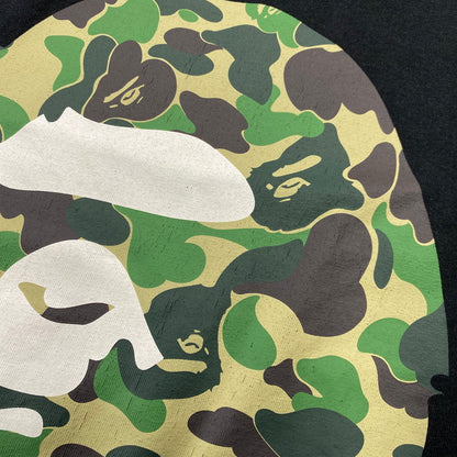 【中古品】【メンズ】 A BATHING APE アベイシングエイプ BIG APE HEAD LOGO SS TEE 001TEK301006M ビッグエイプヘッド ロゴ 半袖 Tシャツ 142-260806-as-01-izu サイズ：M カラー：ブラック 万代Net店