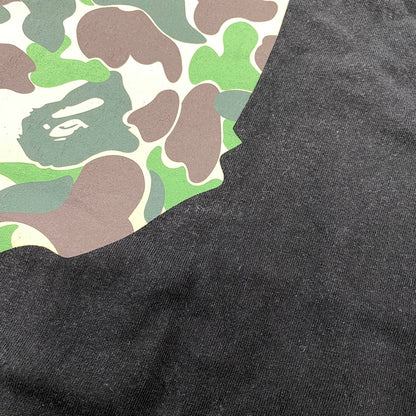 【中古品】【メンズ】 A BATHING APE アベイシングエイプ BIG APE HEAD LOGO SS TEE 001TEK301006M ビッグエイプヘッド ロゴ 半袖 Tシャツ 142-260806-as-01-izu サイズ：M カラー：ブラック 万代Net店